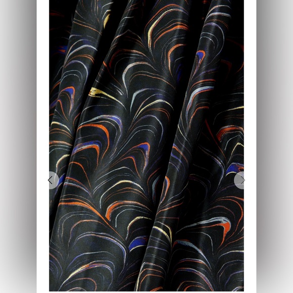 ULLA JOHNSON Gwen printed ruched taffeta mini dress - Picture 10 of 10